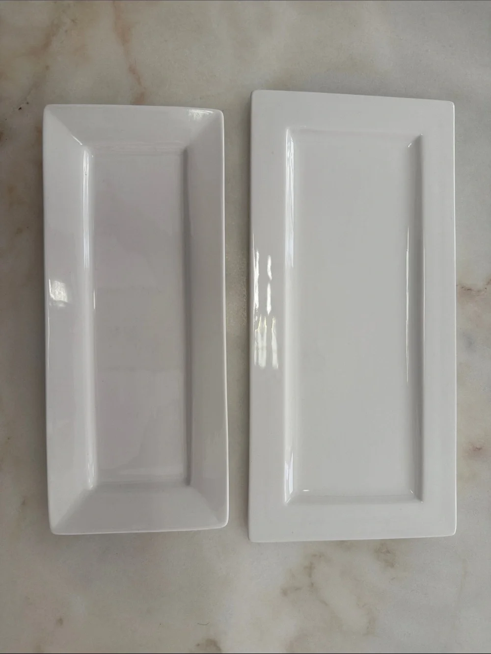 NWT Japanese White Porcelain Sushi Serving Set with Black Chopsticks